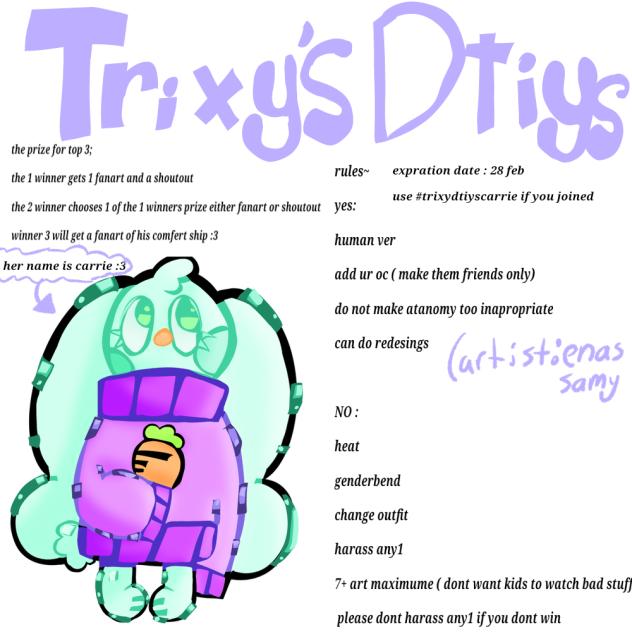 MY DANDYSWORLD OC DTIYS YAY