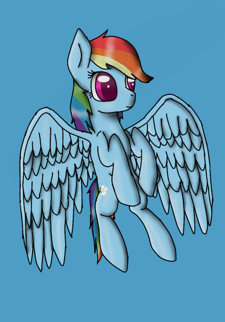 base challenge rainbow dash