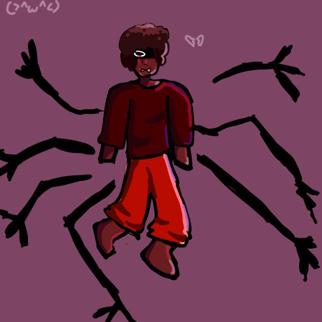 Barry as a monster