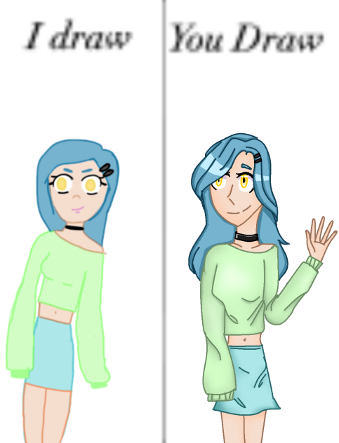 I draw you draw