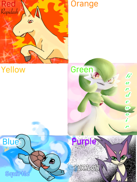 Pokémon color collab!