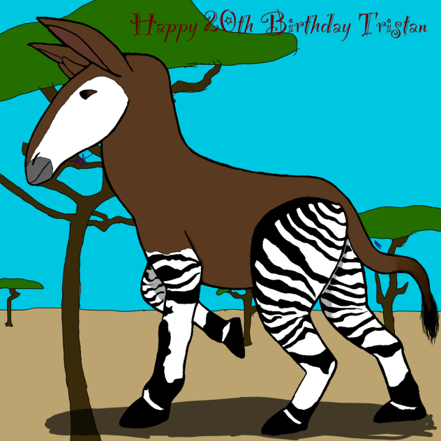 Okapi (bday present)
