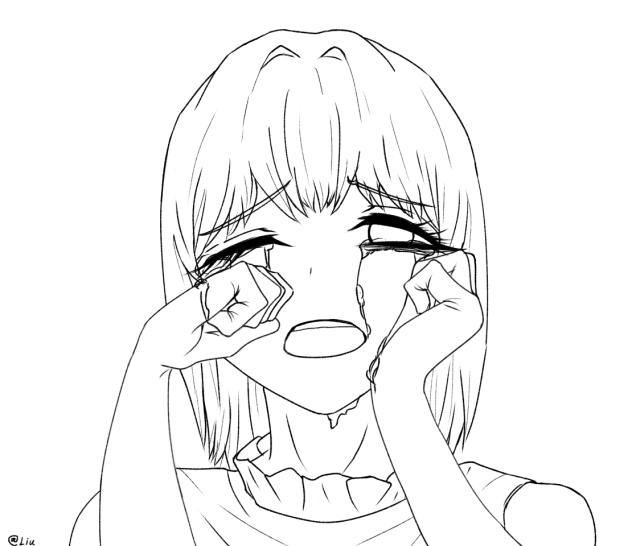 tears‥（線画）