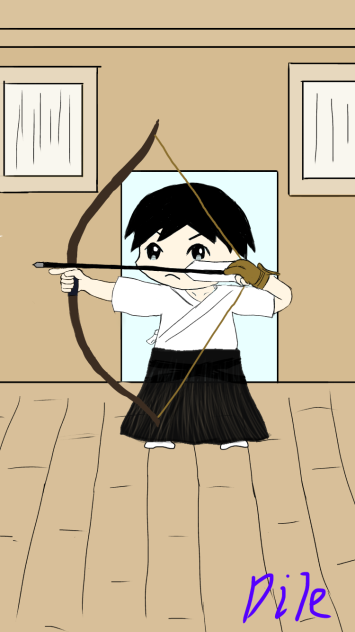 弓道アイコン Ibispaint