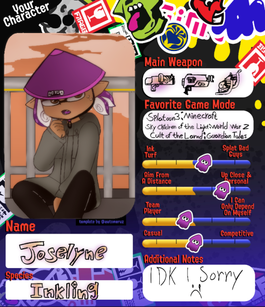 Splatoon 3 my character - ibisPaint