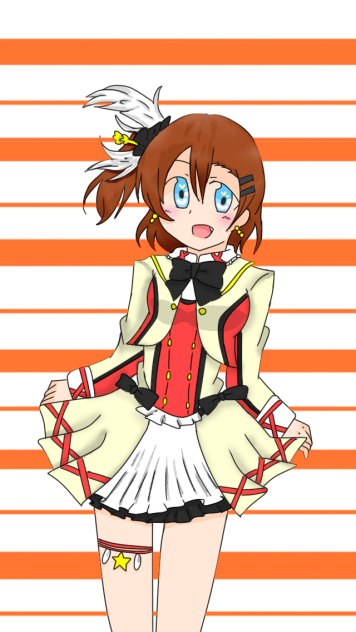 高坂穂乃果 描いてみた