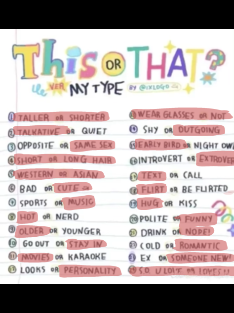 This or that