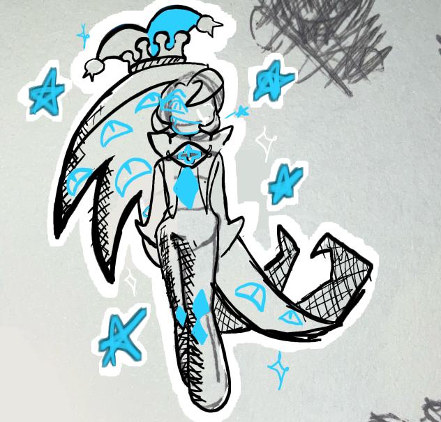 Shadow milk cookie doodle