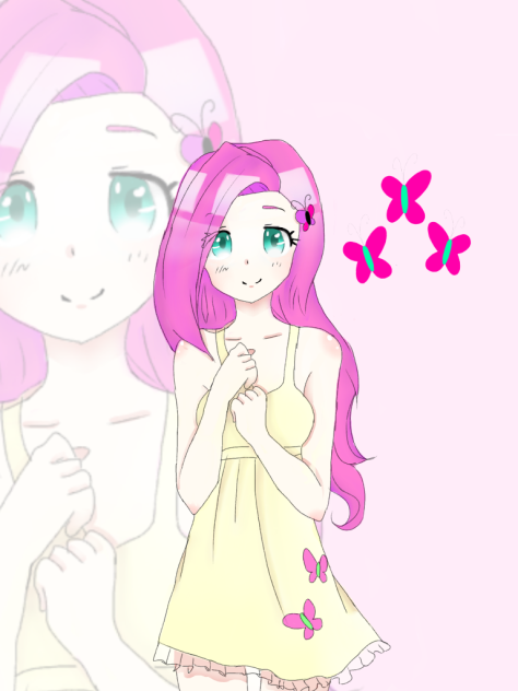 Fluttershy human