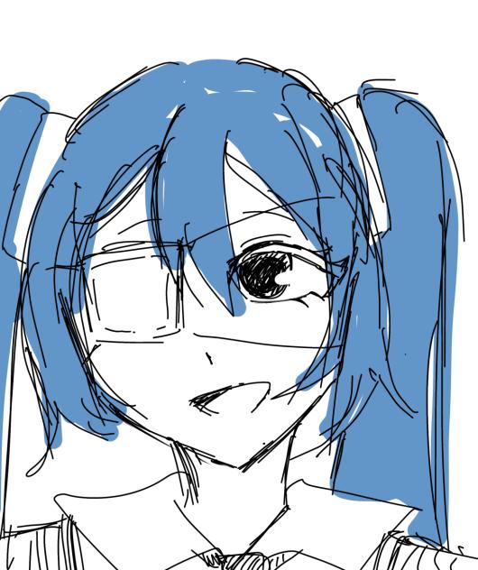 落書きモニタリングミク