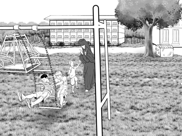 Draw background perspective ibisPaintX - ibisPaint