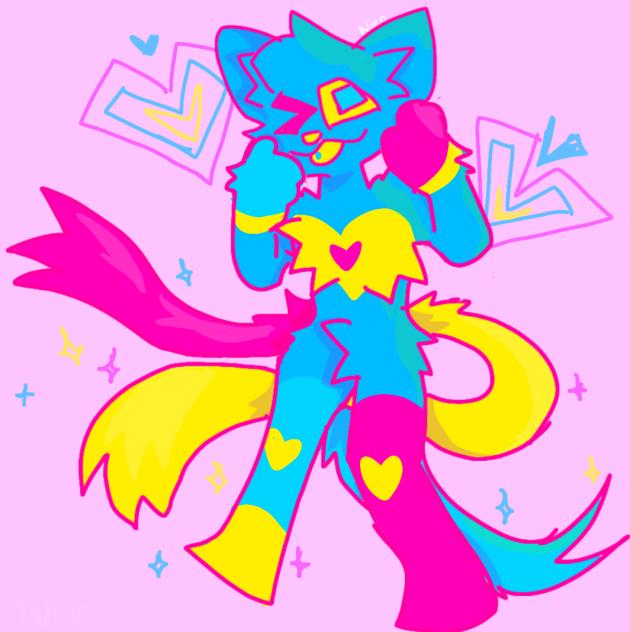 pansexual cat