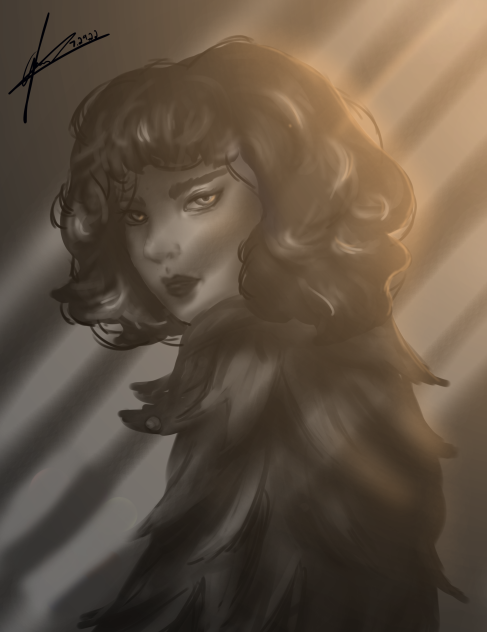 girl in the dark