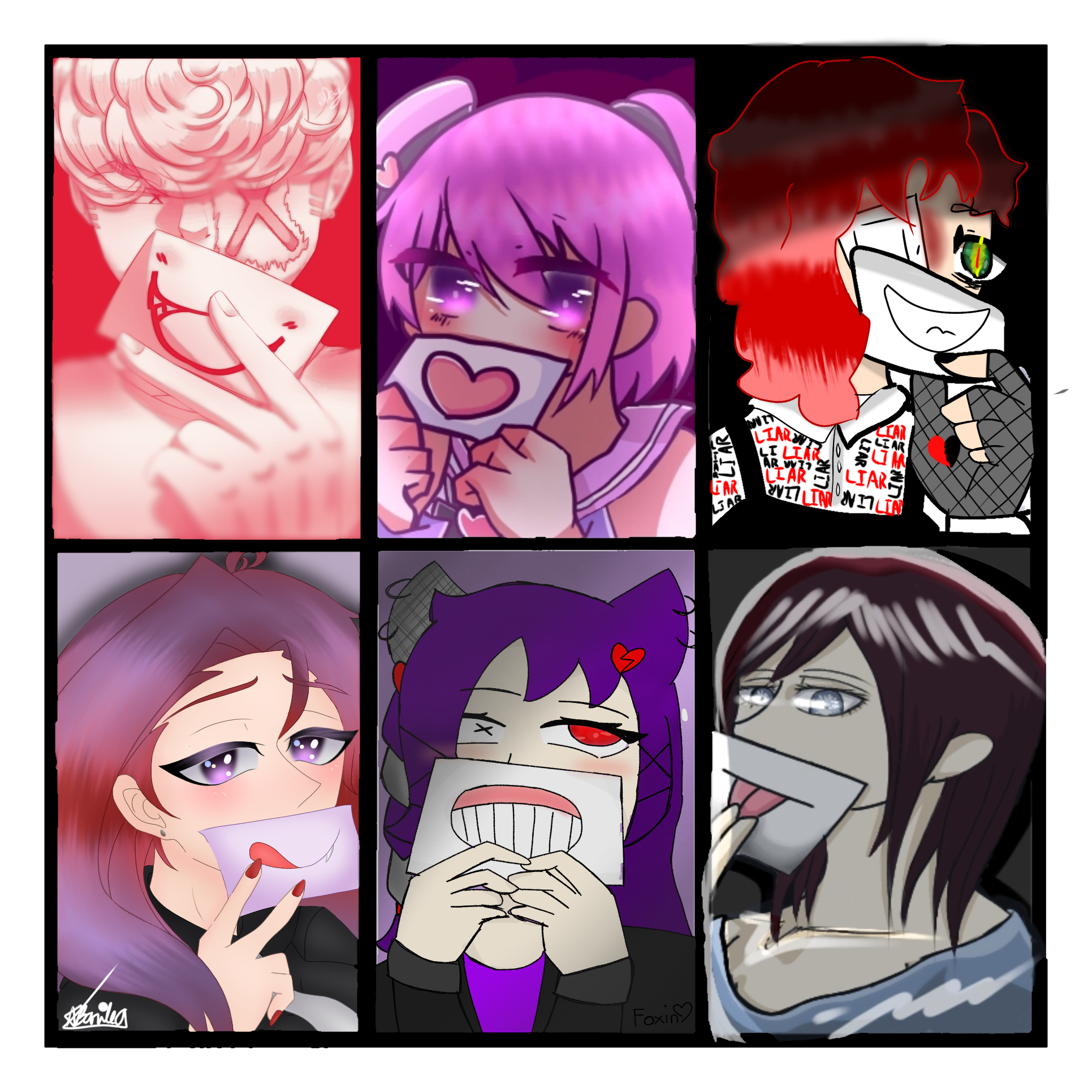 Card collab - ibisPaint