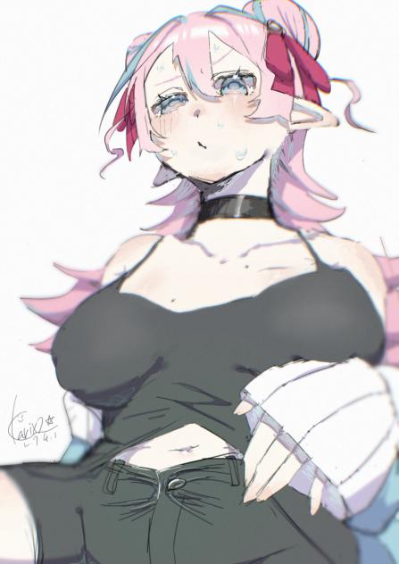 だ、ダイエットしなきゃ… 表情差分
