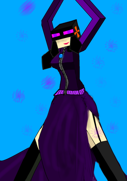 エンダーレディのポージング