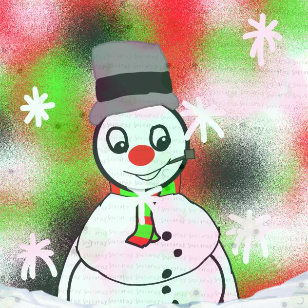 Frosty the snowman ☃️