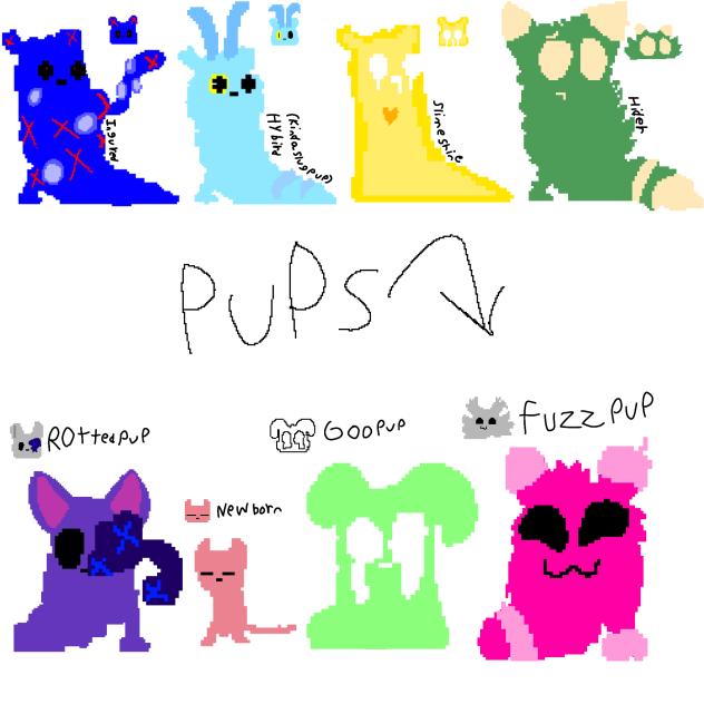 oc slugcats (and pups)