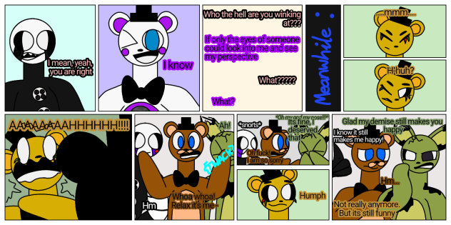 N-o, Eyes on the Inside. p9 FNaF comic