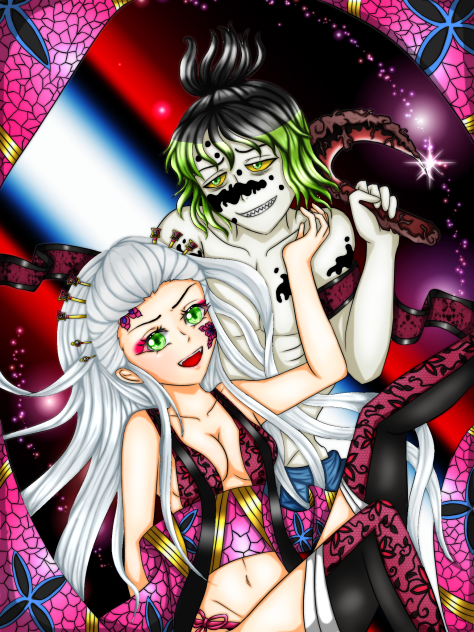 鬼滅 堕姫&妓夫太郎 二人で一つ
