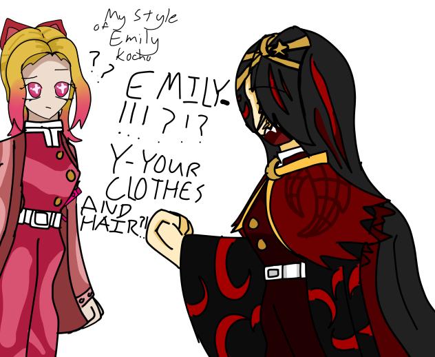 Mitsuki meets my version of Emily Kocho