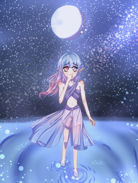 ~Midnight Water Elf~ - ibisPaint