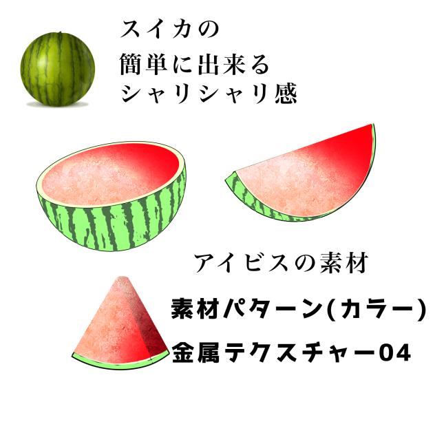 スイカのシャリシャリ感の出し方