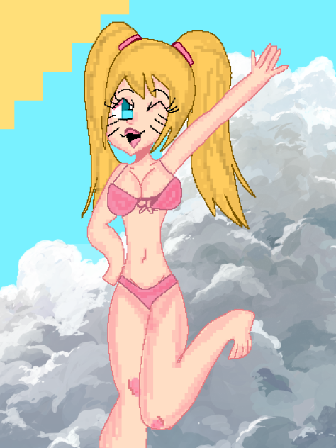 Fem Naruto pixel art