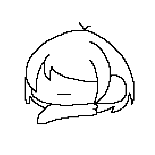 クリスくん　線画