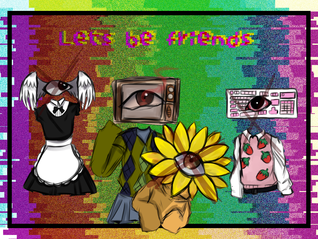 Lets Be Friends Fanart - ibisPaint