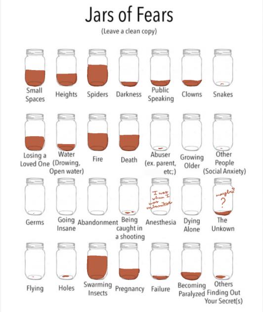 Jars of Fears (revised)