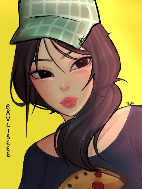 i drew my friends roblox avatar - ibisPaint