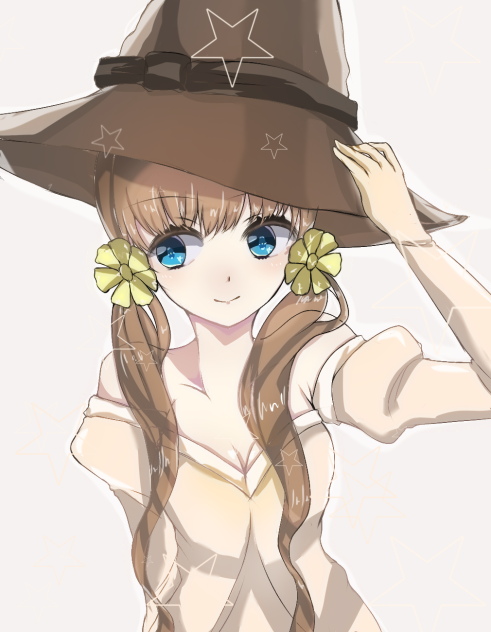 かわいい線画塗らさせていただきました☆