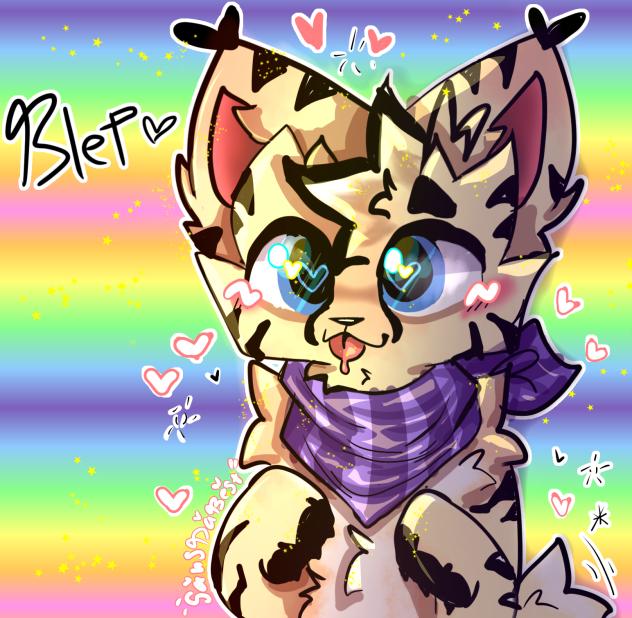 💛💙 Floof Nugget! ✨️💜