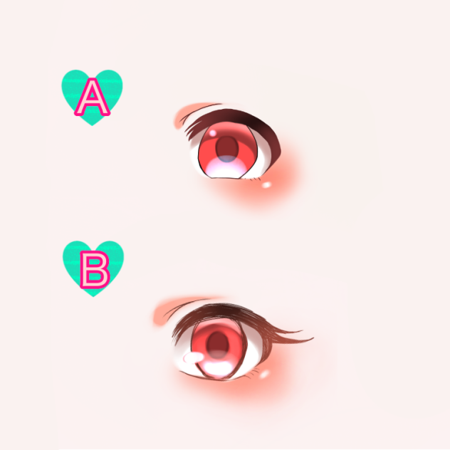 過去の瞳の描き方バリエーション👀✒️💫✨