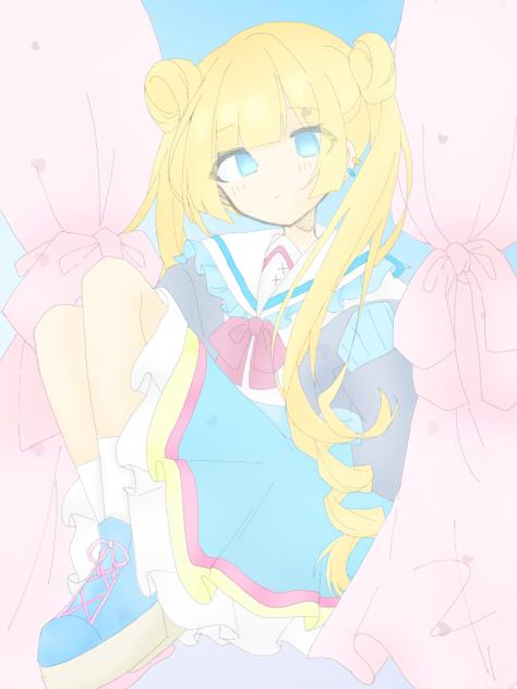 優愛様の線画塗り絵！