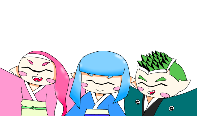 お正月スプラ