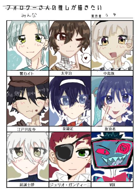 みんなの推しが描きたい！！