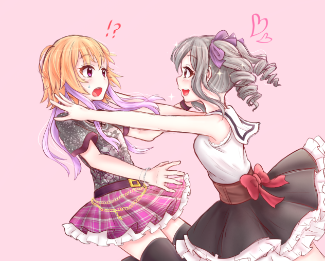 飛鳥と蘭子
