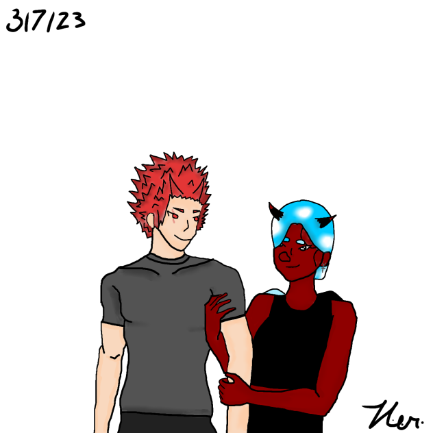 My Oc and Kirishima