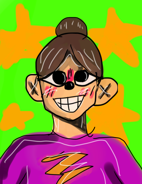 How I drew in 4th grade TW;BAD ARTWORK