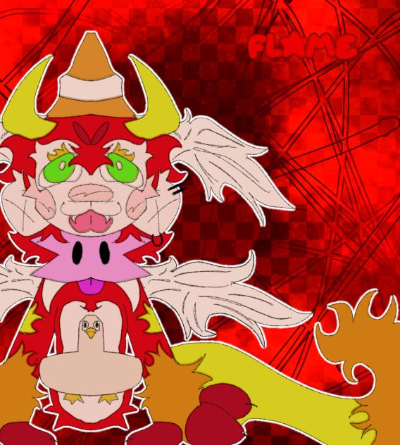 Flame random monkey