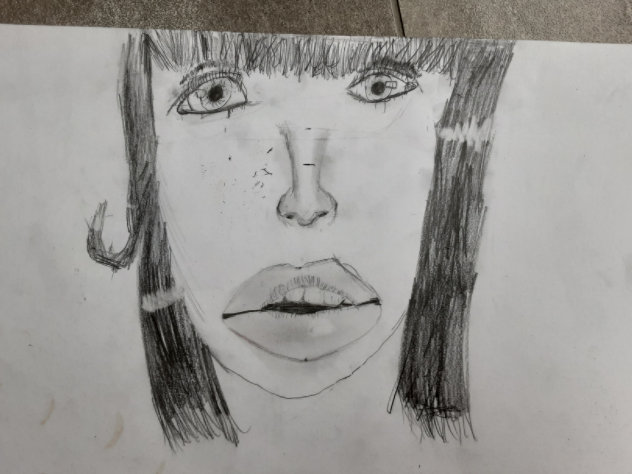 real life drawing