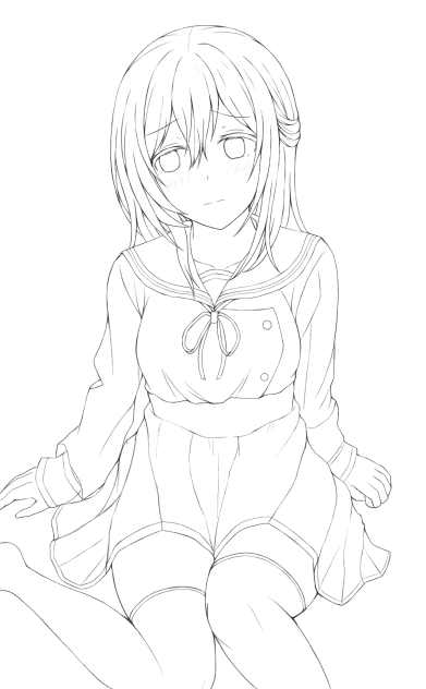 線画10