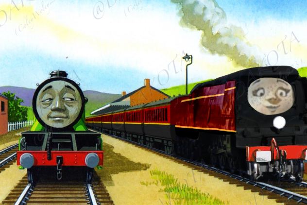 She zoomed past henry