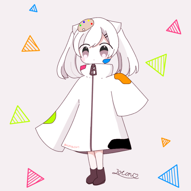 パレット　落書き