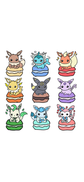 Pokémon macaroons