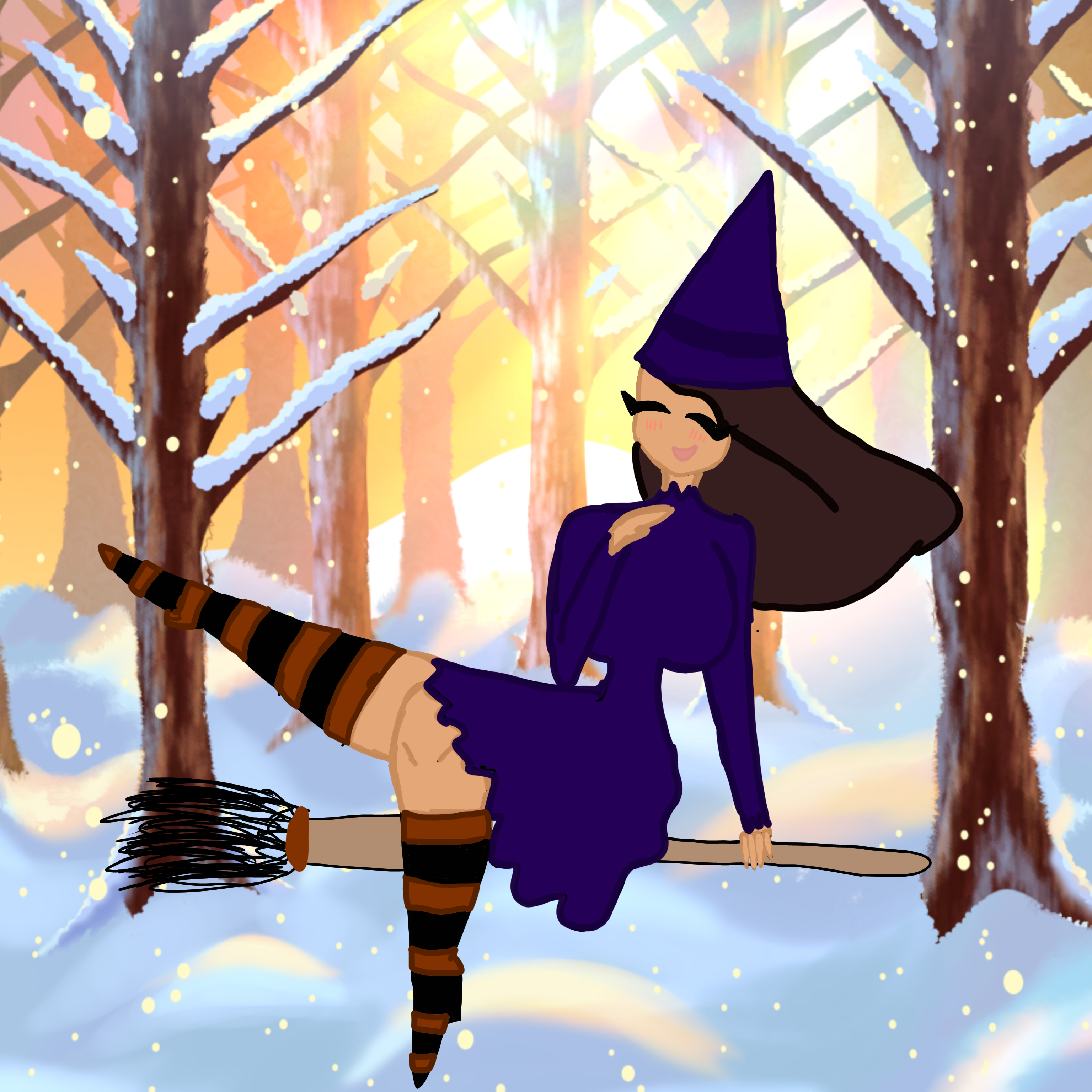 the witch - ibisPaint