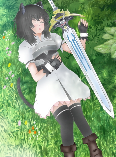 転生したら剣でした フラン 師匠 - ibisPaint