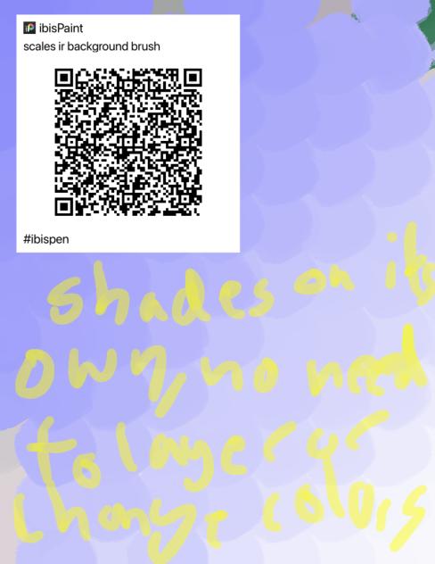 Scales or background brush